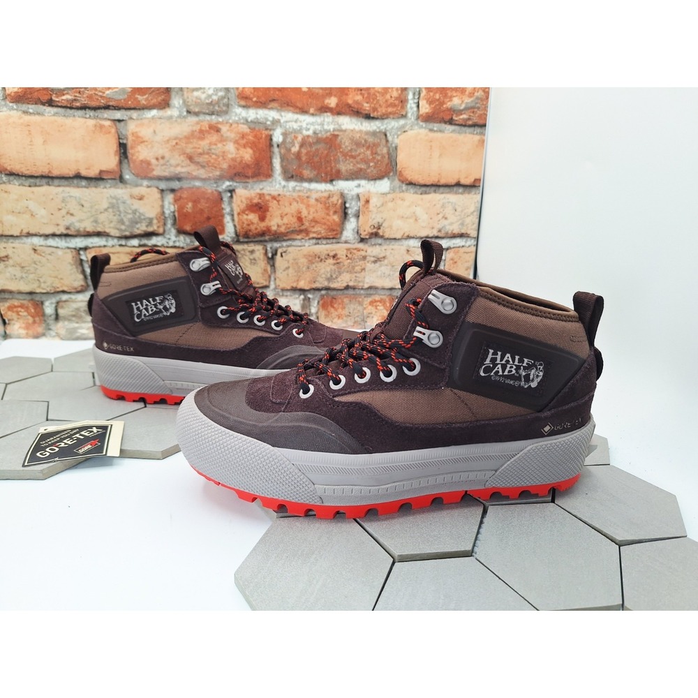 Vans MTE Half Cab Gore-Tex Sneakers Bitter Chocolate Women‎ Sz 8 Waterproof boot